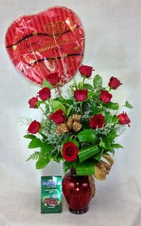 Wild About You Valentine  from Carl Johnsen Florist in Beaumont, TX