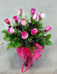 One Dozen Valentine Roses from Carl Johnsen Florist in Beaumont, TX