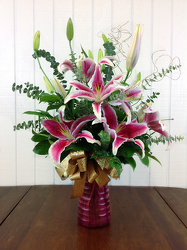 Stargazer Lilies  from Carl Johnsen Florist in Beaumont, TX