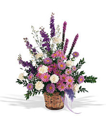Lavender Reminder Basket from Carl Johnsen Florist in Beaumont, TX