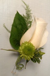 Boutonniere from Carl Johnsen Florist in Beaumont, TX