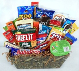 The Sportsman's Snack Basket from Carl Johnsen Florist in Beaumont, TX