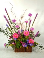 Beautiful Blooms Garden Basket  from Carl Johnsen Florist in Beaumont, TX