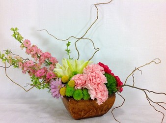 Happy Spring Arrangement  from Carl Johnsen Florist in Beaumont, TX