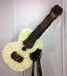Acoustic Guitar Tribute from Carl Johnsen Florist in Beaumont, TX