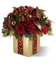 Holiday Gift Bouquet from Carl Johnsen Florist in Beaumont, TX