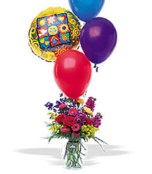 Balloons and a Boost from Carl Johnsen Florist in Beaumont, TX