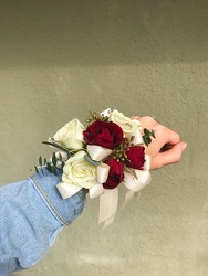 ROMANTIC WRIST CORSAGE from Carl Johnsen Florist in Beaumont, TX