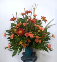 Harvest Splendor Altar Arrangment from Carl Johnsen Florist in Beaumont, TX
