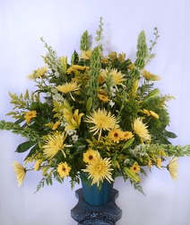 Burst Of Summer Altar Arrangement from Carl Johnsen Florist in Beaumont, TX