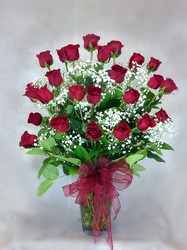 Two Dozen Red Roses (TF31-2A) from Carl Johnsen Florist in Beaumont, TX