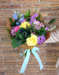 Hand Gathered Bouquet of Spring Flowers from Carl Johnsen Florist in Beaumont, TX