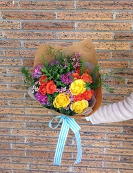 Hand Gathered Bouquet of Summer Blooms from Carl Johnsen Florist in Beaumont, TX