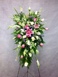 Eternal Peace Standing Spray  from Carl Johnsen Florist in Beaumont, TX