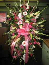 Beautiful Pink Spray from Carl Johnsen Florist in Beaumont, TX