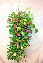 Sweet Blooms Standing Spray  from Carl Johnsen Florist in Beaumont, TX