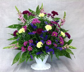 Jewel Tone Basket from Carl Johnsen Florist in Beaumont, TX