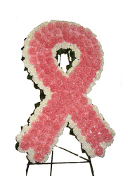 Pink Ribbon Tribute from Carl Johnsen Florist in Beaumont, TX