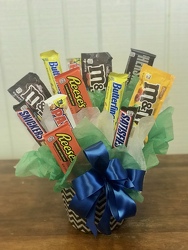 Dozen Chocolate Bar Arrangement  from Carl Johnsen Florist in Beaumont, TX