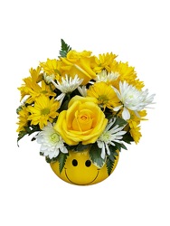 Happy Face from Carl Johnsen Florist in Beaumont, TX