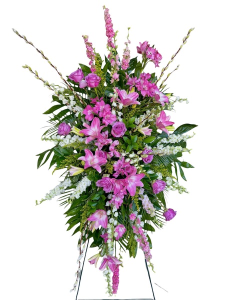 Heavenly Sentiments Standing Spray from Carl Johnsen Florist in Beaumont, TX