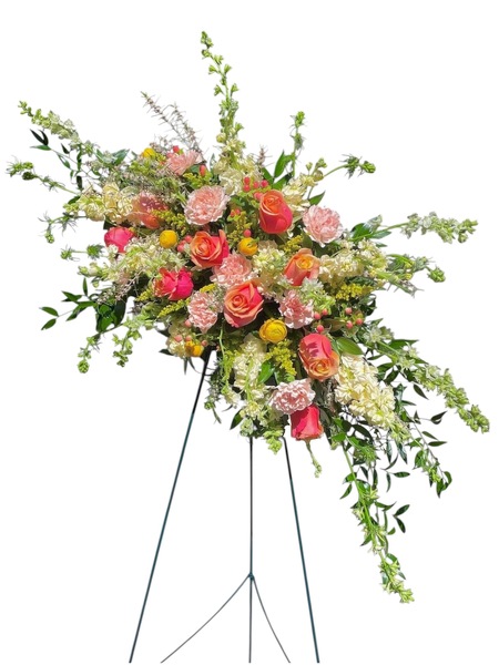Sunny Days Standing Spray from Carl Johnsen Florist in Beaumont, TX