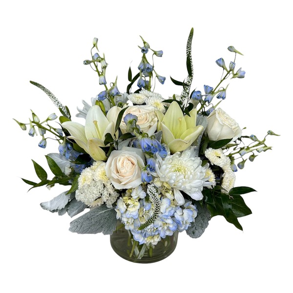 Blue Skies Bouquet from Carl Johnsen Florist in Beaumont, TX