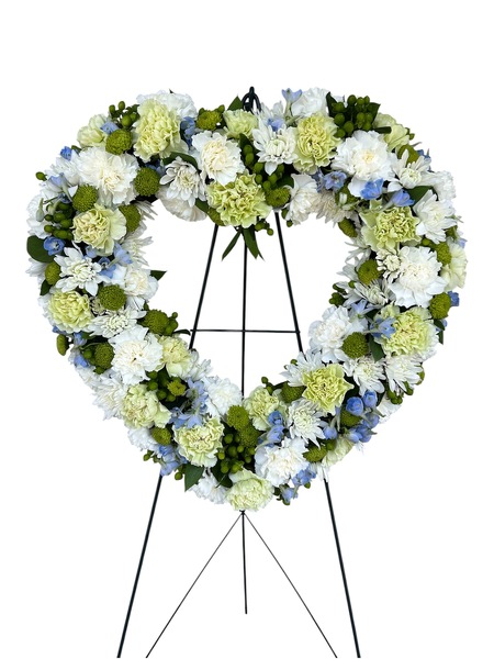 Heavenly Heart Stand from Carl Johnsen Florist in Beaumont, TX