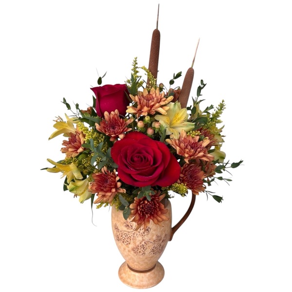 Fall Pitcher from Carl Johnsen Florist in Beaumont, TX