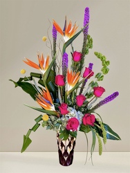 Rose Gold Tropics from Carl Johnsen Florist in Beaumont, TX