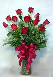 One Dozen Red Roses from Carl Johnsen Florist in Beaumont, TX