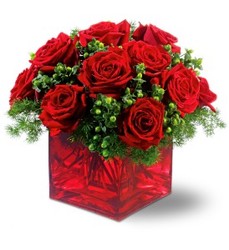 Merry Roses from Carl Johnsen Florist in Beaumont, TX