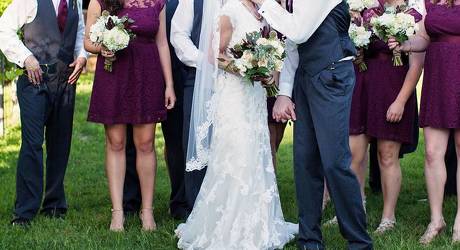 Bridal Party from Carl Johnsen Florist in Beaumont, TX