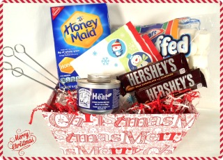 Holiday S'mores Basket  from Carl Johnsen Florist in Beaumont, TX