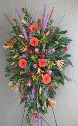 Mixed Standing Spray from Carl Johnsen Florist in Beaumont, TX