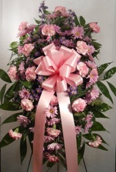 Pretty In Pink Spray  from Carl Johnsen Florist in Beaumont, TX
