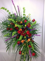 Timeless Beauty Standing Spray from Carl Johnsen Florist in Beaumont, TX