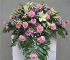 Petite Feminine Casket Cover from Carl Johnsen Florist in Beaumont, TX