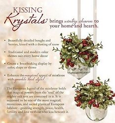 Ganz Kissing Krystals from Carl Johnsen Florist in Beaumont, TX