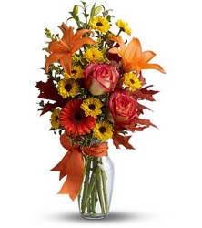 Burst of Autumn from Carl Johnsen Florist in Beaumont, TX