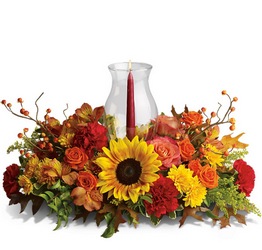 Delight-fall Centerpiece from Carl Johnsen Florist in Beaumont, TX